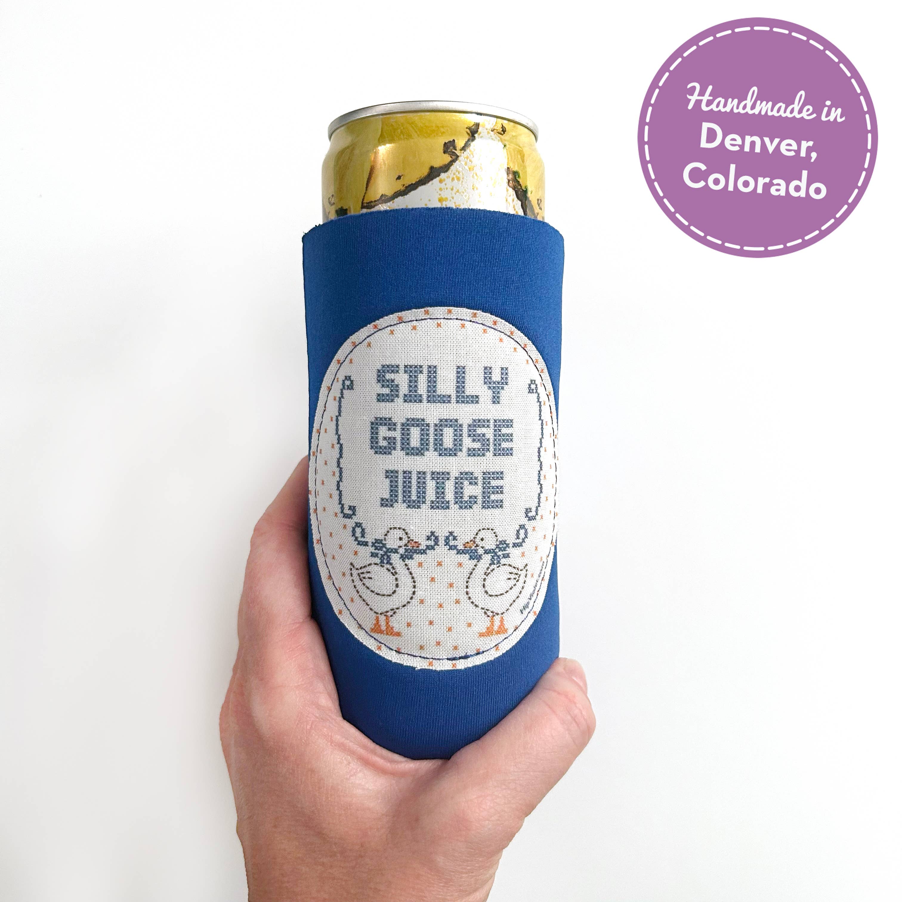 Hip Violet - Wholesale Drink Huggers & Koozies - Silly Goose Juice Can Cooler2