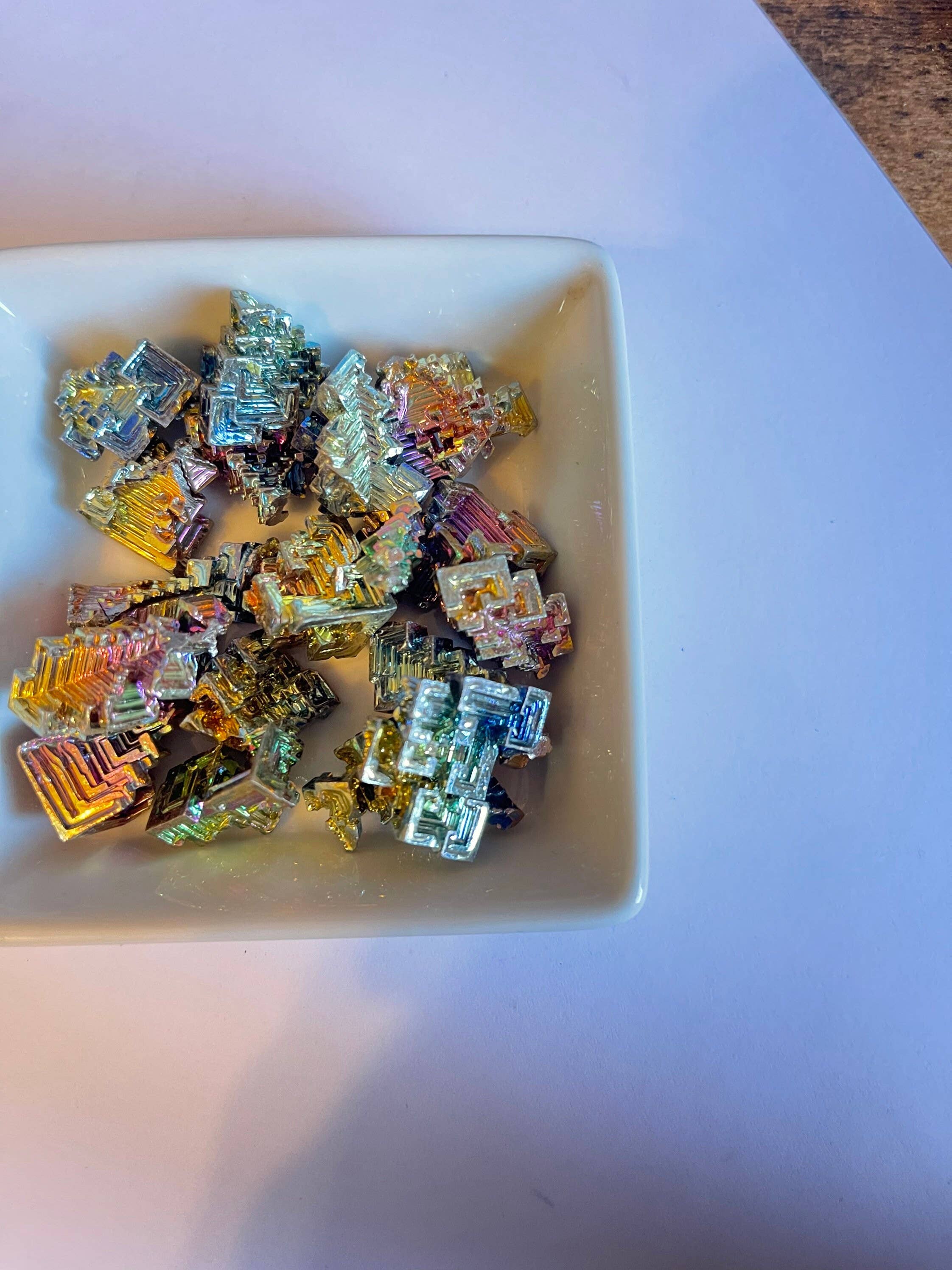 Tumbledshop - Wholesale Spiritual Stone/Crystal - Bismuth Crystal, Rainbow Lab Grown Crystals6