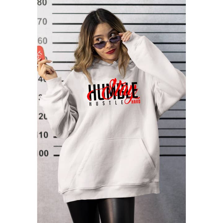HUMBLE WOMEN GRAPHIC HOODIE for wholesale by Polar bee