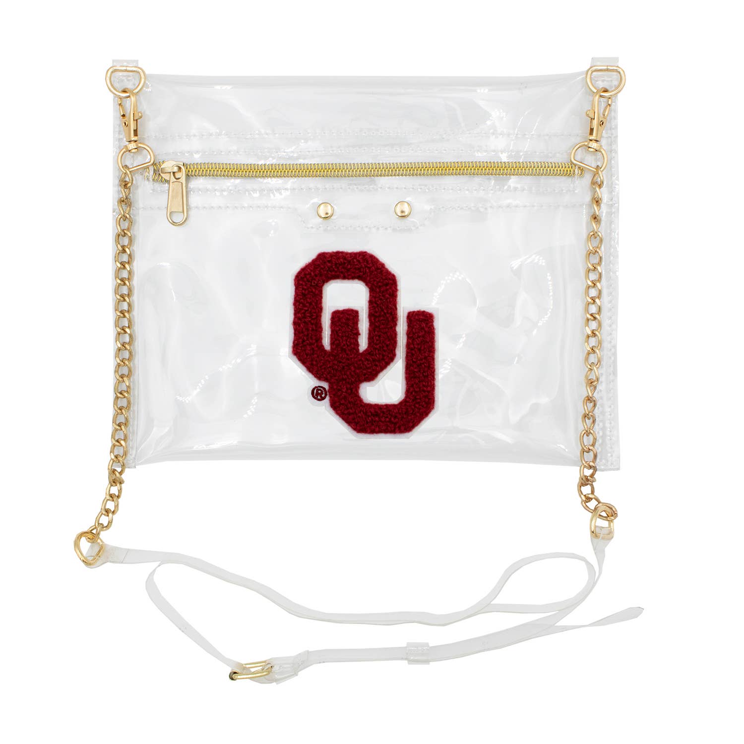 Capri Designs - Wholesale Crossbody Bag - Women's - VARSITY PATCH FLAT CROSSBODY17