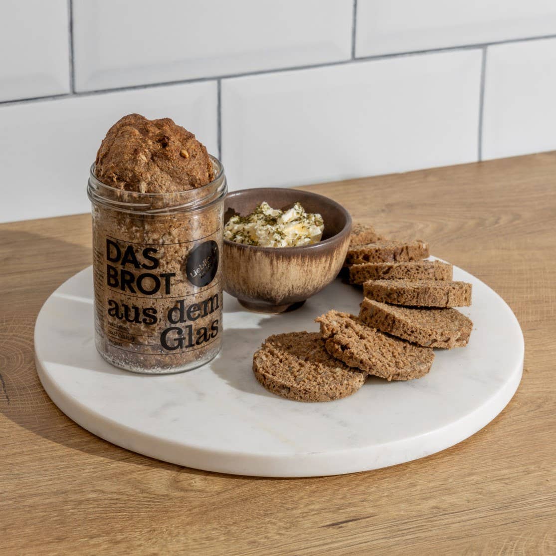 brotstoff – Großhandel Brotbackmischungen – Brotbackmischung im Glas "Lieblingsknifte" 200 g1