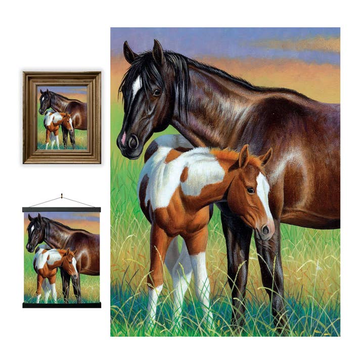Deluxebase - Wholesale Poster - 3D LiveLife Posters - Mare & Foal