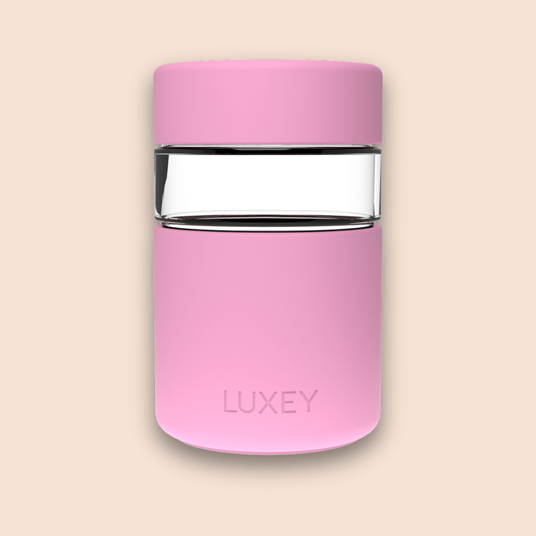 Luxey Cup - Vente Tasse à café/thé - RÉGULIER - Tasse à café en verre réutilisable 8oz20