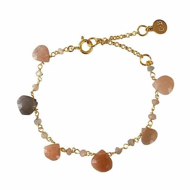 Starlight Moonstone Bracelet for wholesale by CLAIRE BERTEAU