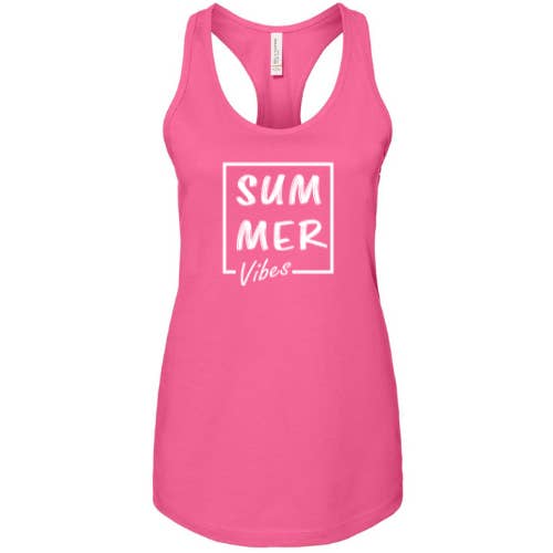 Summer Vibes Tank for wholesale by Sikkema Tees