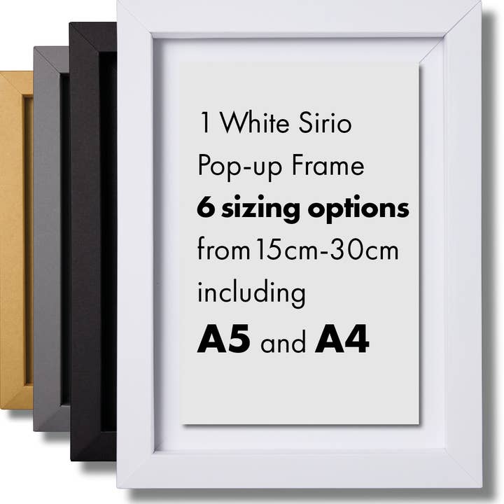 Pop-up Frames - Wholesale Picture Frame - SMALL Pop-up Picture Frame | Multi-size 15cm-30cm | Stick-on37