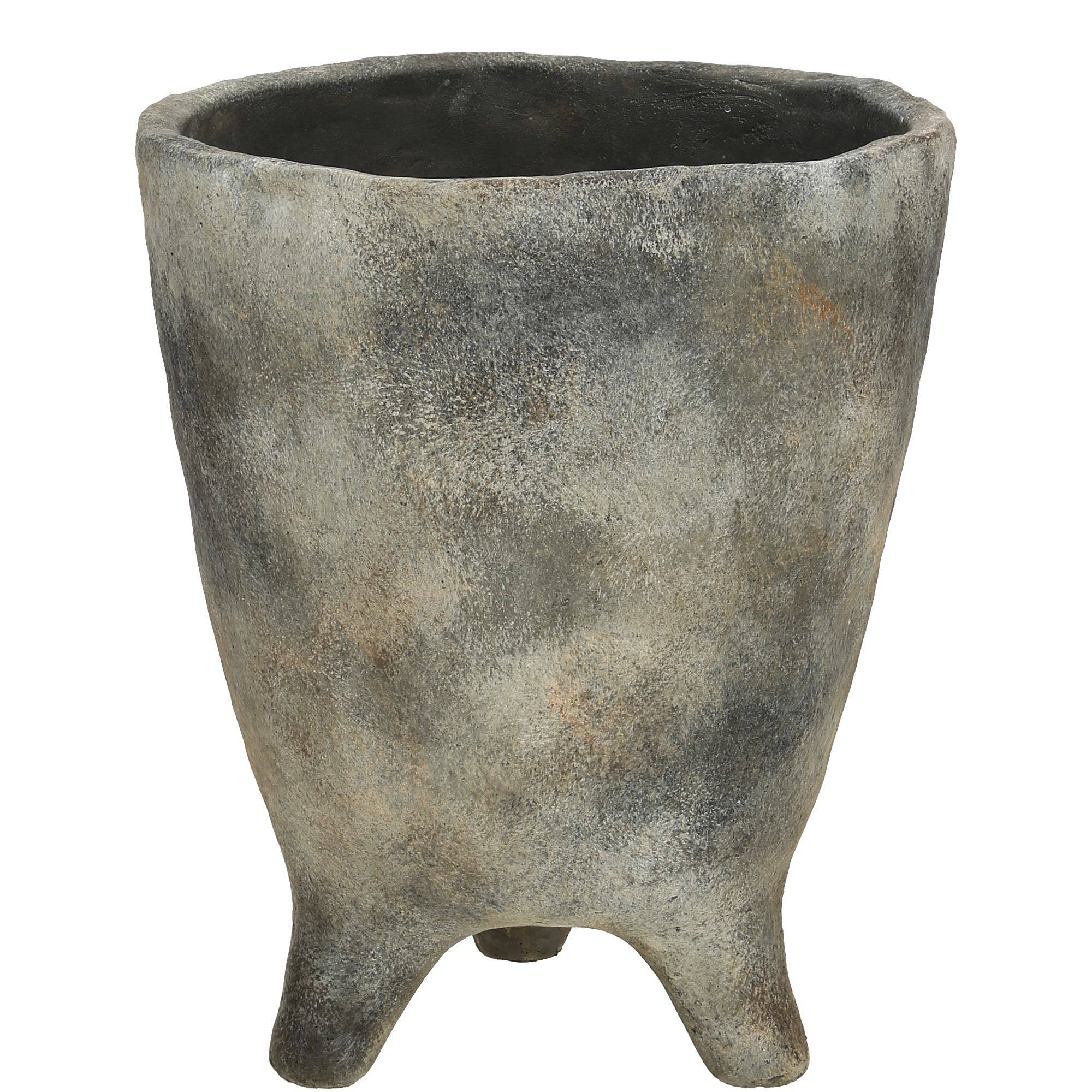 Vosteen - Vente Pot - Seau à béton Klarissa, D17, 5cm, H21cm, pour To13, gris-doré0