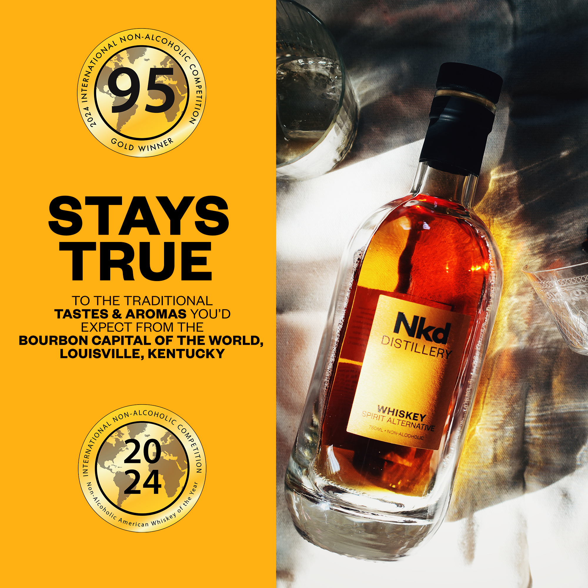 Nkd Distillery - Wholesale Non-Alcoholic Spirits/Wine/Beer - Non Alcoholic Whiskey Alternative1