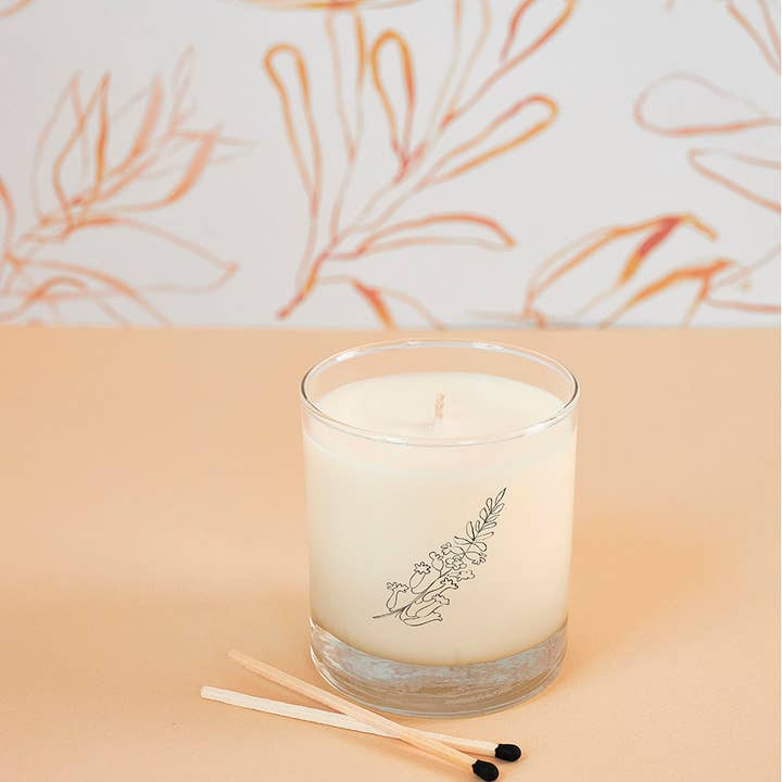 Scripted Fragrance - Vendita all'ingrosso Candela in vasetto - Candela August Birth Flower Soy4