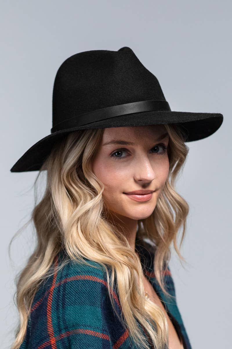 Urbanista - Wholesale Fedora - Dames - Klassieke panamahoed van 100% wol1
