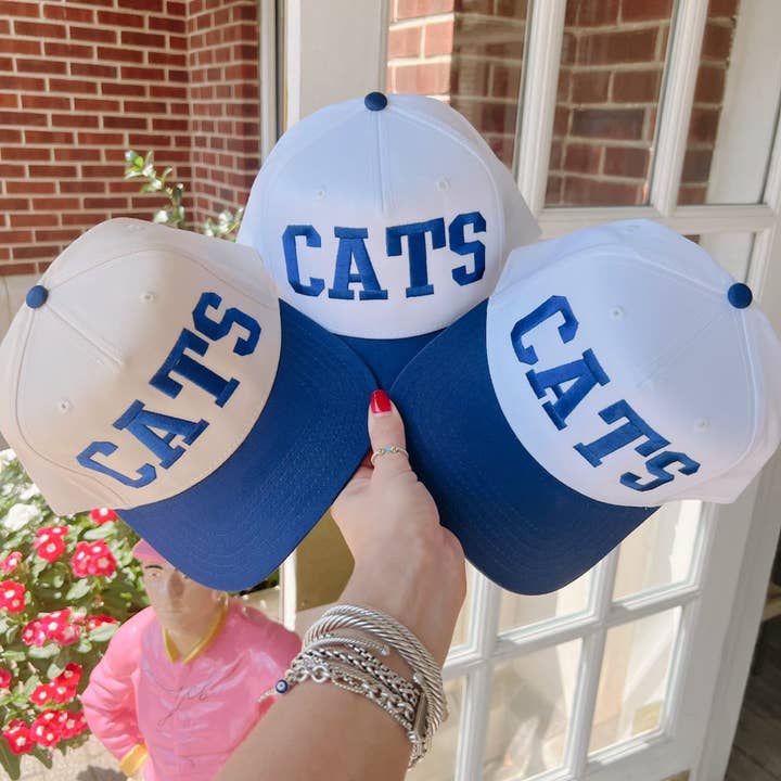 Made by Mariah - Wholesale Trucker Hat - Women's - Cats Kentucky Wildcats Vintage Trucker Hat