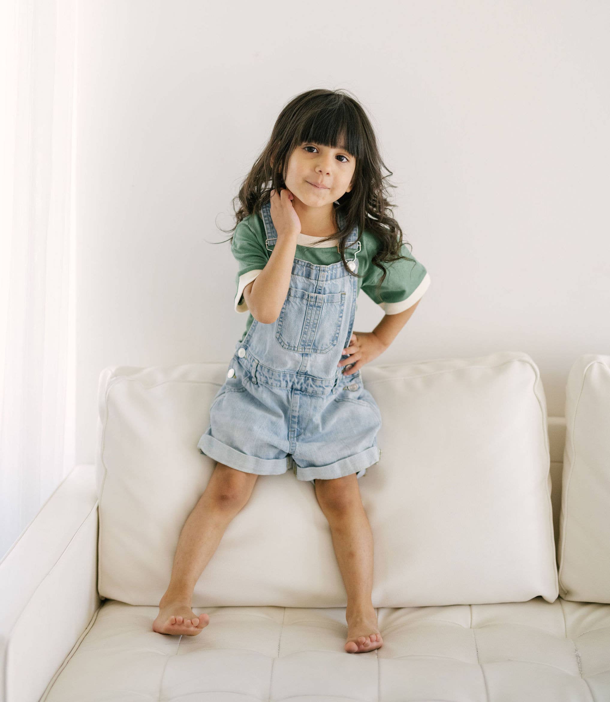 Polished Prints – wholesale T-shirt - Barn – Tomma barntröjor - Brun ringer - Vintage barntröjor1