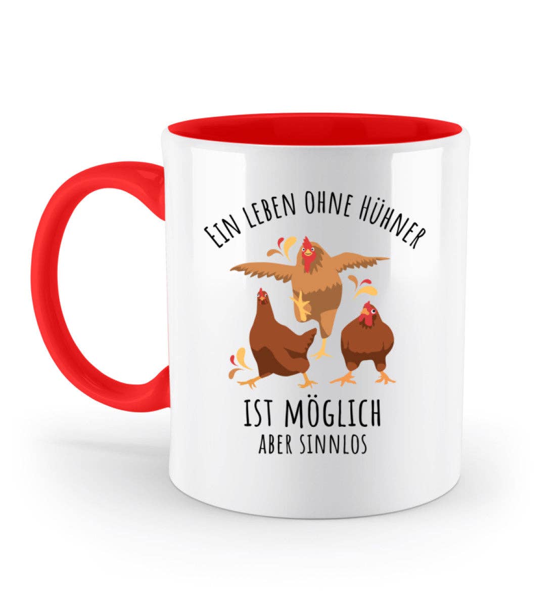 GARTENFAN - Wholesale Coffee Mug - A life without chickens is possible but pointless - cup4