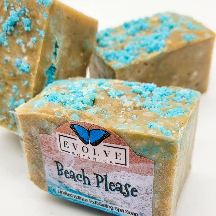 Sabonete Natural Artesanal - Beach Please - Presentes por atacado de Evolve Botanica