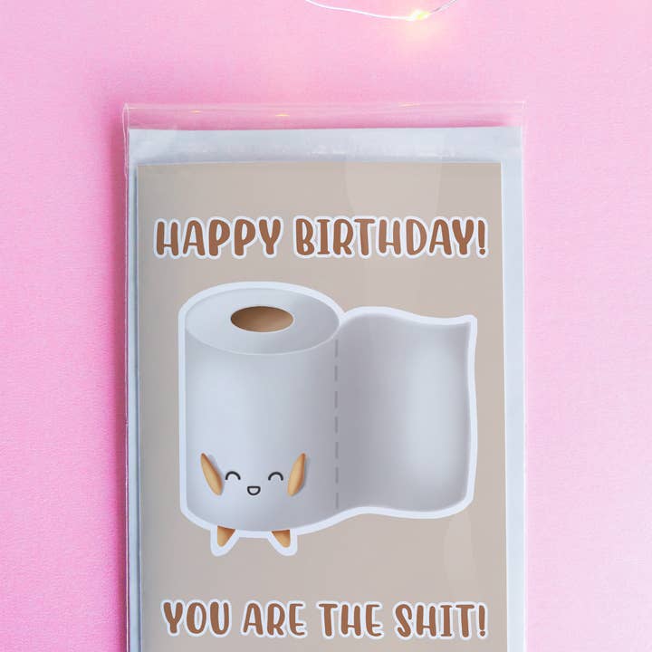 Join The Creative Side - Vente Cartes d'anniversaire - Carte de papier toilette, cartes d'anniversaire drôles, carte de voeux,3