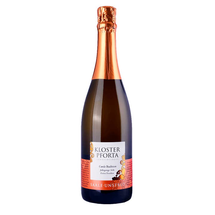 Vin mousseux Cuvée Tradition « Extra sec » pour la vente par Kloster Pforta