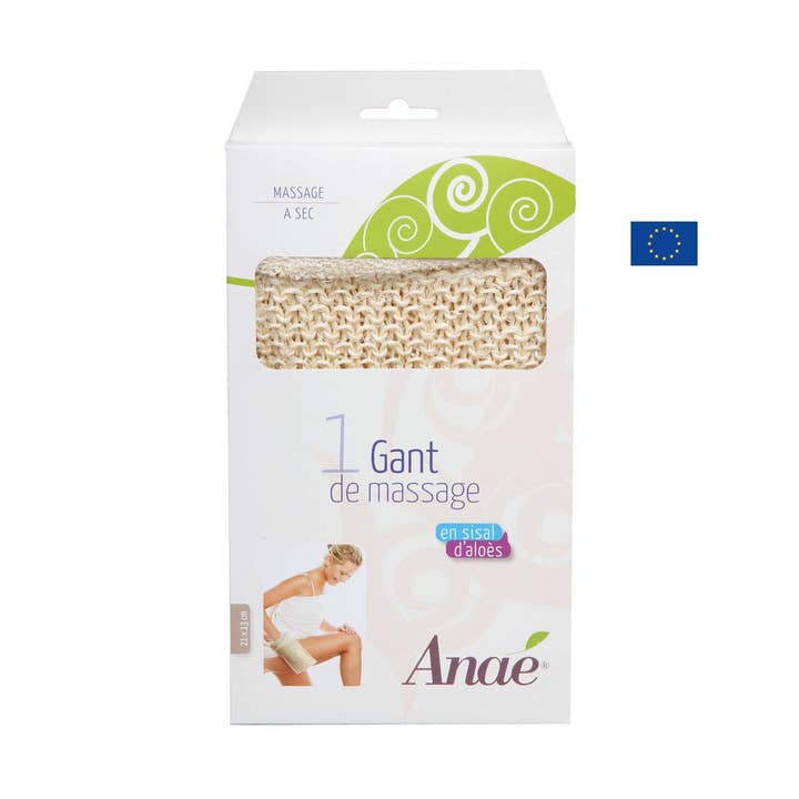 Peeling-Reinigungshandschuh aus Sisal - Anaé für den Großhandel von Ecodis - Grand Beau