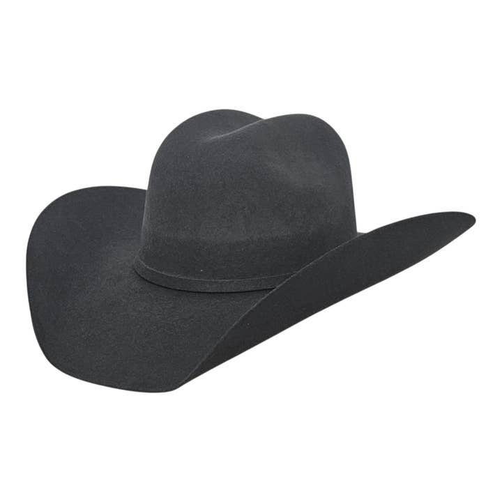 JUSTIN GUN METAL 5X LÃ CAXEMIRA por atacado de Gone Country Hat Co.