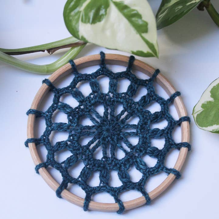 SAMPLE - Pineapple 101 Mandala for wholesale by Pineapple Fibre Art