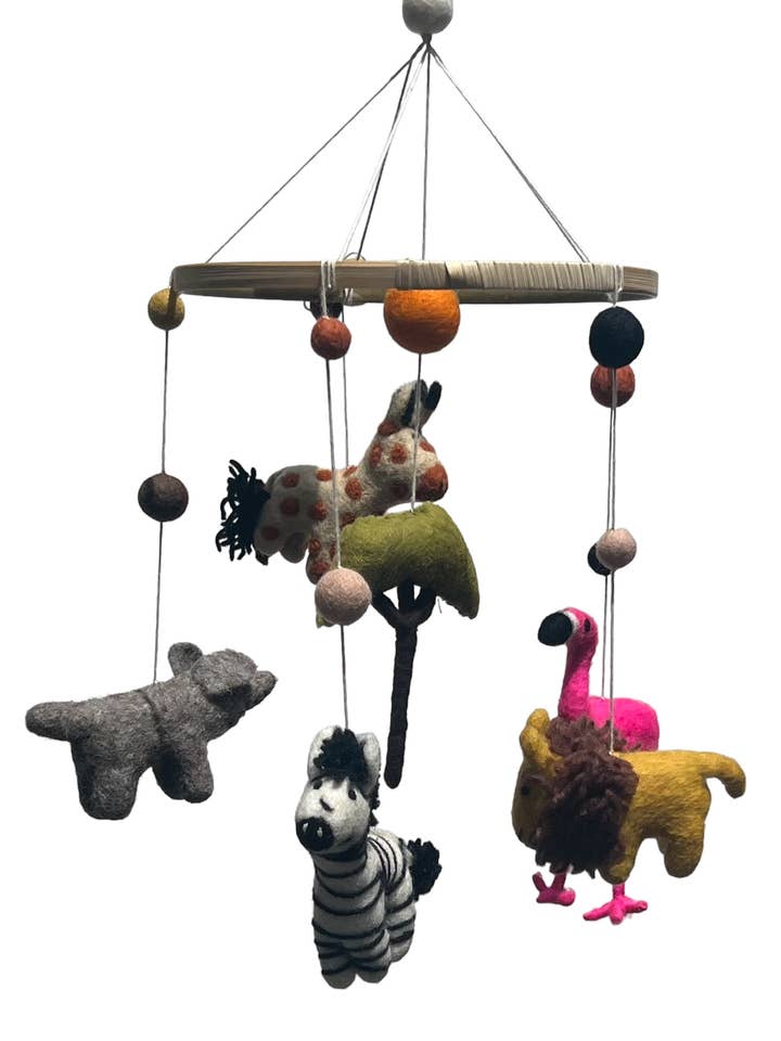 Safari mobile da appendere in feltro per la vendita all'ingrosso da parte di Giftsland