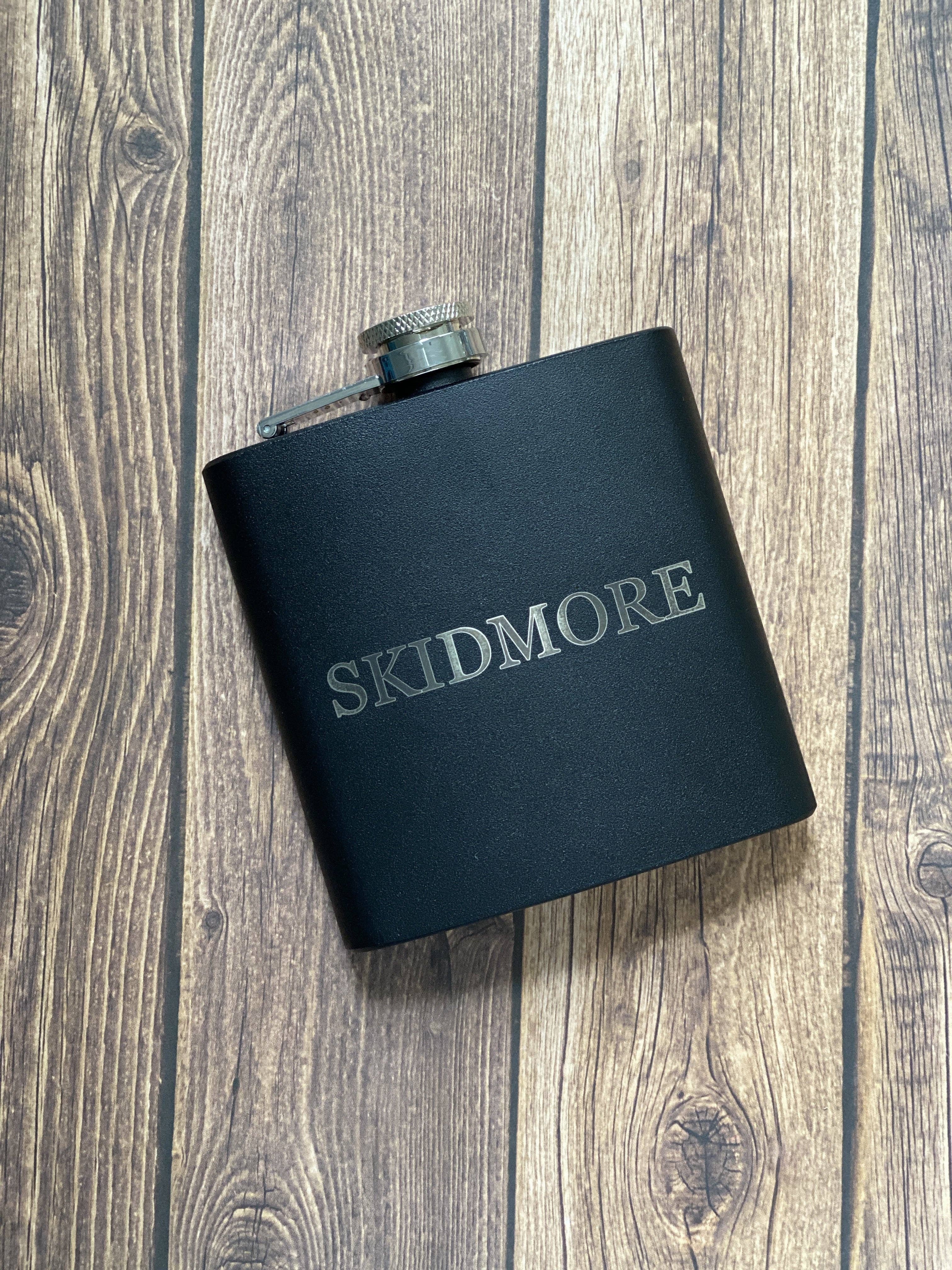 KW Laser Supplies - Wholesale Flask - Powder Coated Hip Flask