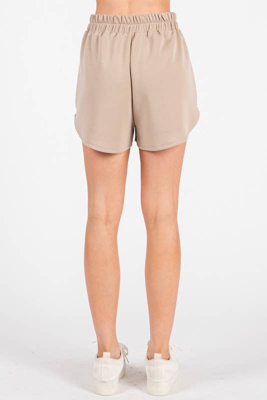 Final Touch - Wholesale Shorts - Women's - Modal Jersey Dolphin Shorts - NP70378A8