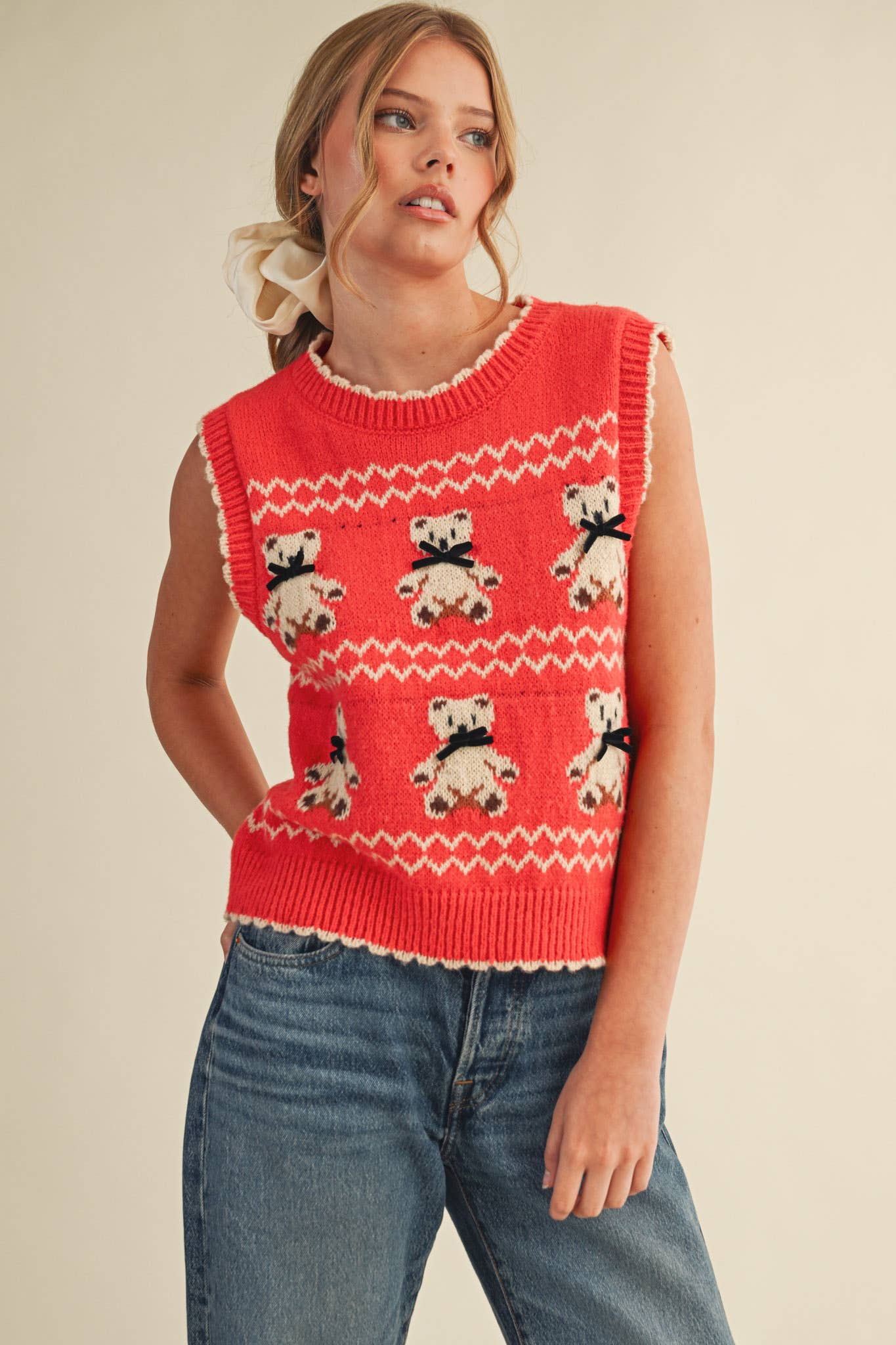 &MERCI – wholesale Tröjväst – Dam – TEDDYBJÖRN VÄST MSW1095610