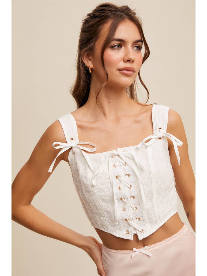 Listicle - Wholesale Korset - Dames - Vetersluiting Corset Crop Top9