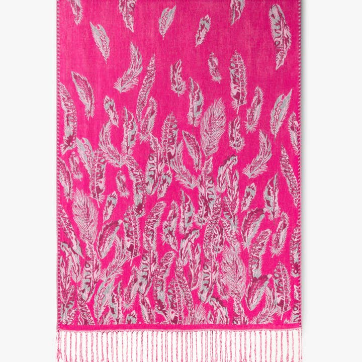 Original USA - Wholesale Scarf - Women's - Falling Feather Pashmina4
