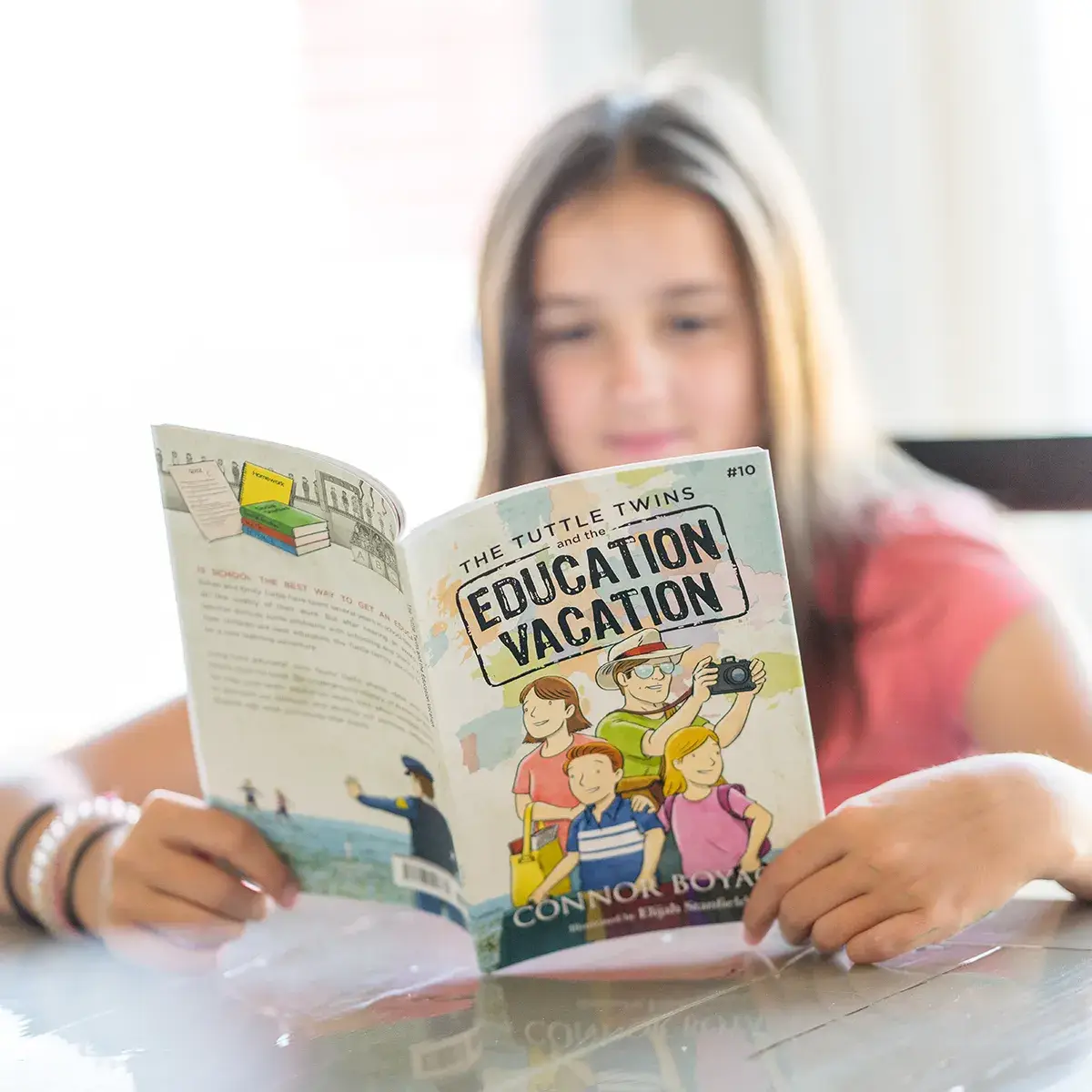 Tuttle Twins - Wholesale Early Reader Book (6-8) - The Tuttle Twins and the Education Vacation2