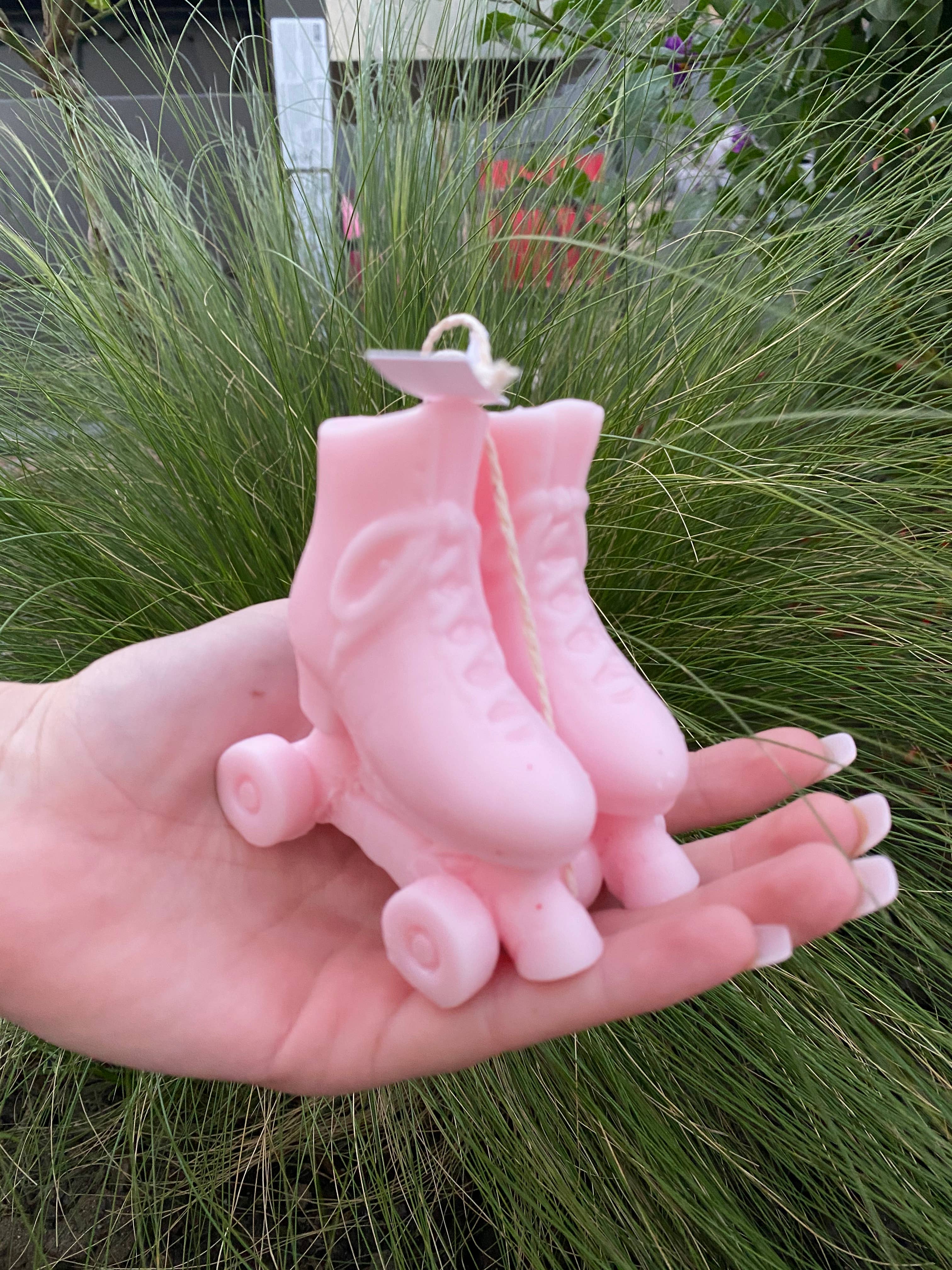 Syd's Wicks – Großhandel Geschenkkerze – Rollerskate-Kerze2