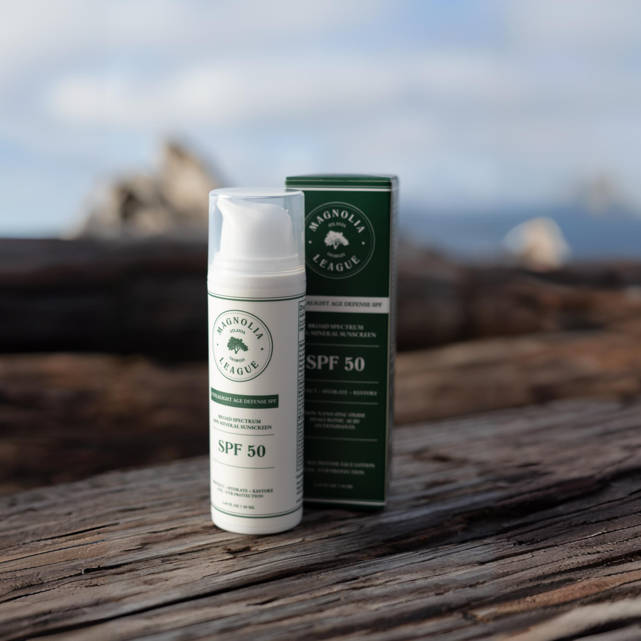 Magnolia League - Wholesale Sunscreen - Ultralight Age Defense SPF1