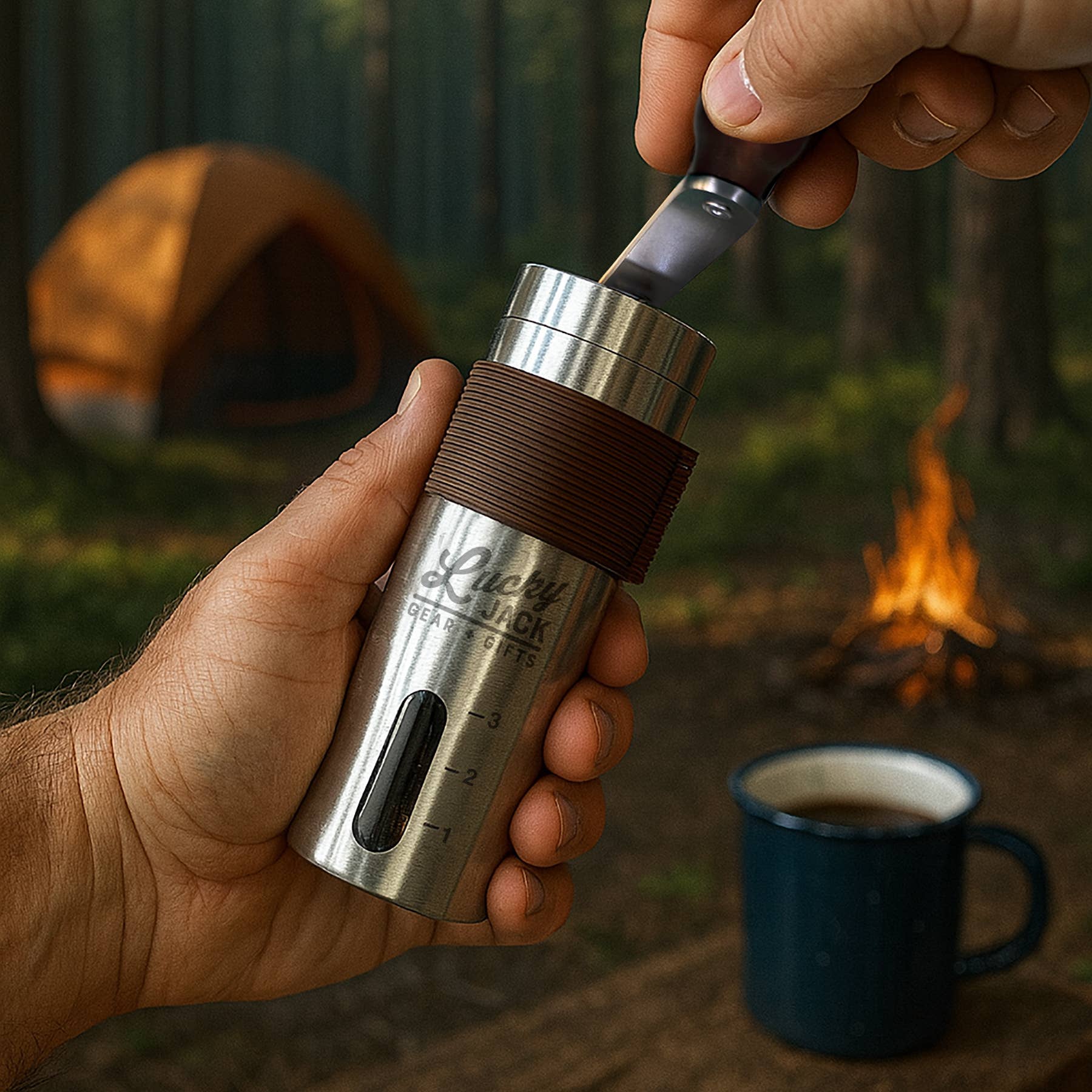 Lucky Jack - Vente Moulin à café - Broyeur à café extérieur (palette de 18 unités)3