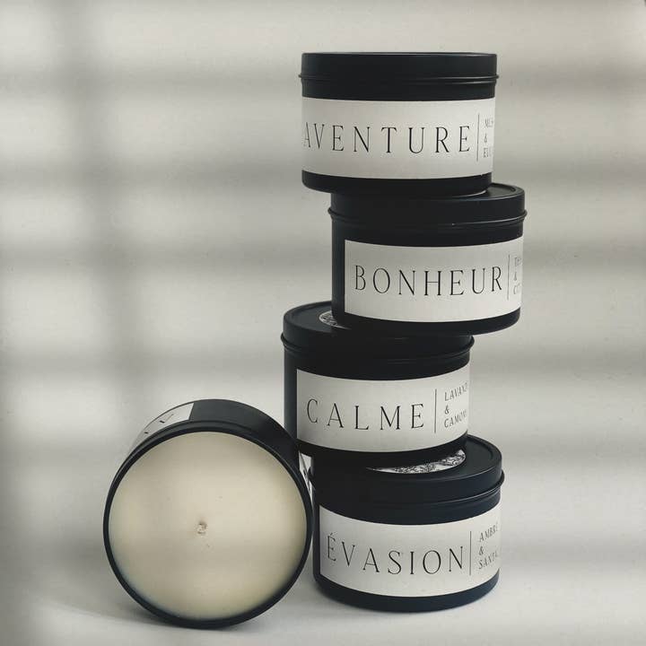Officine Lutèce – Engroshandel Rejsestearinlys – „Bonheur“ duftlys - Timian & Lime