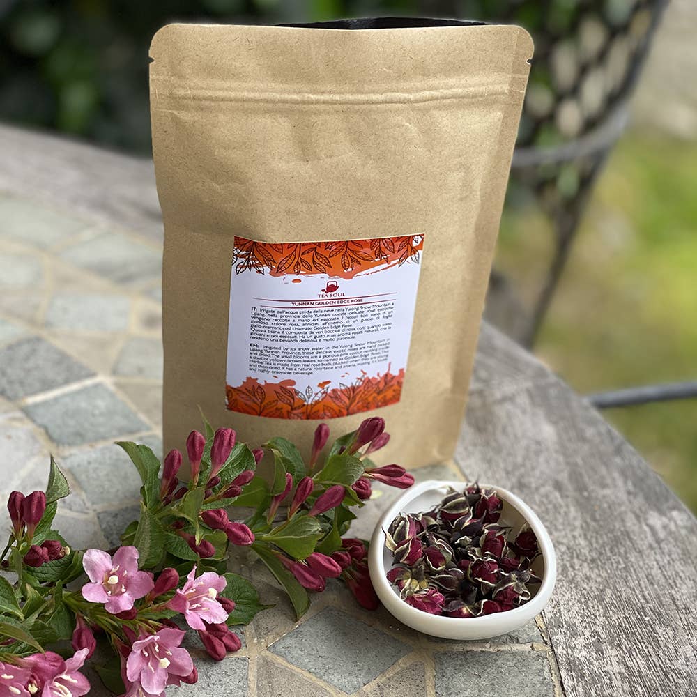 Tea soul - Vente Thé en vrac - Thé Yunnan Golden Edge Rose - 50 g2