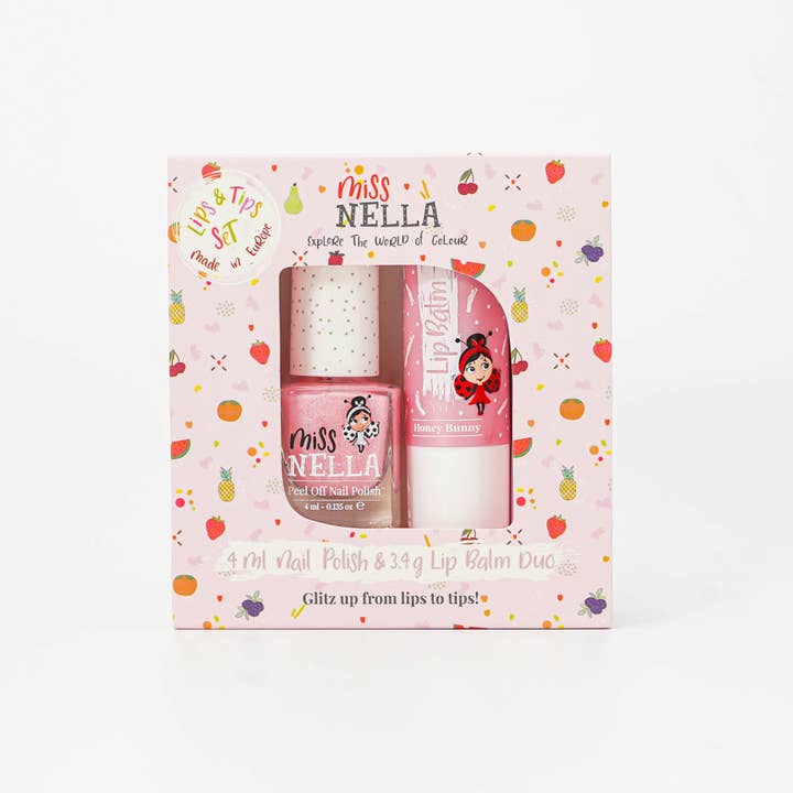 Miss Nella - Wholesale Nail Polish - Kids - Duo Set (Marshmallow Overload + Honey Bunny)
