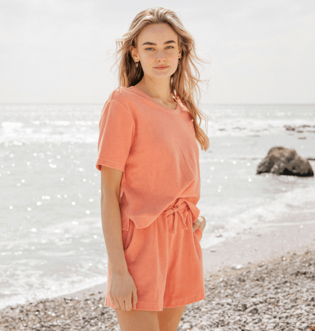 Rapanui Clothing - Wholesale Shorts - Women's - Women's Cove Towelling Shorts2