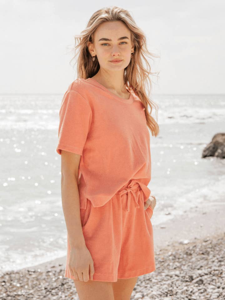 Rapanui Clothing - Wholesale Shorts - Women's - Women's Cove Towelling Shorts2