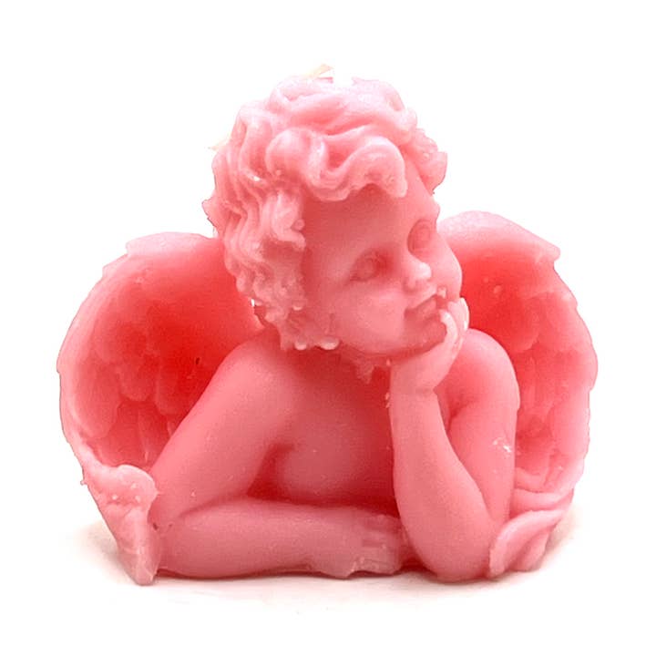 Angel Candle Pink Scented for wholesale by Vrinda
