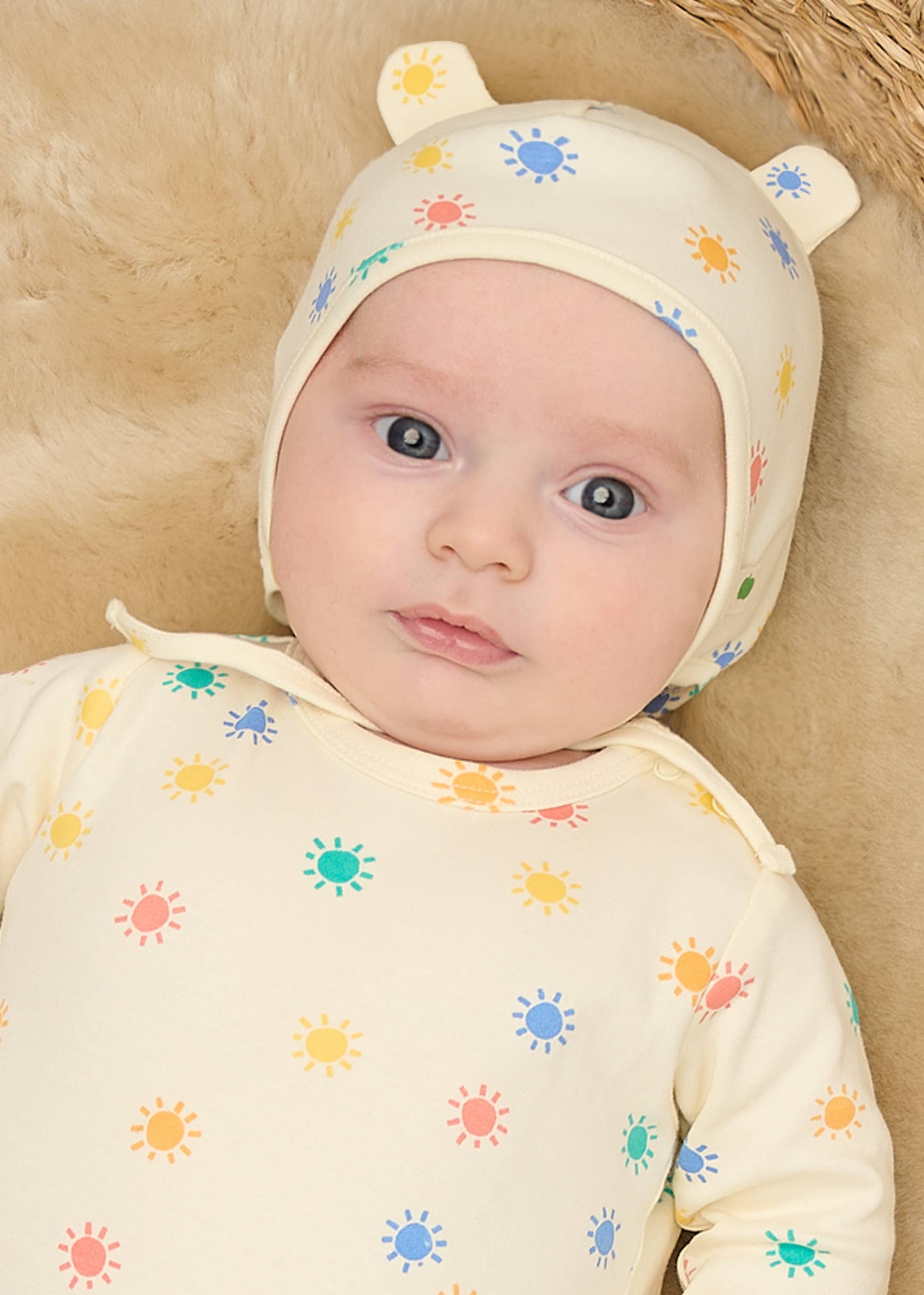 the bonnie mob - Vente Ensemble de vêtements – bébé - Ensemble cadeau body et bonnet en coton biologique pour bébé - Dreamy & Dilly4