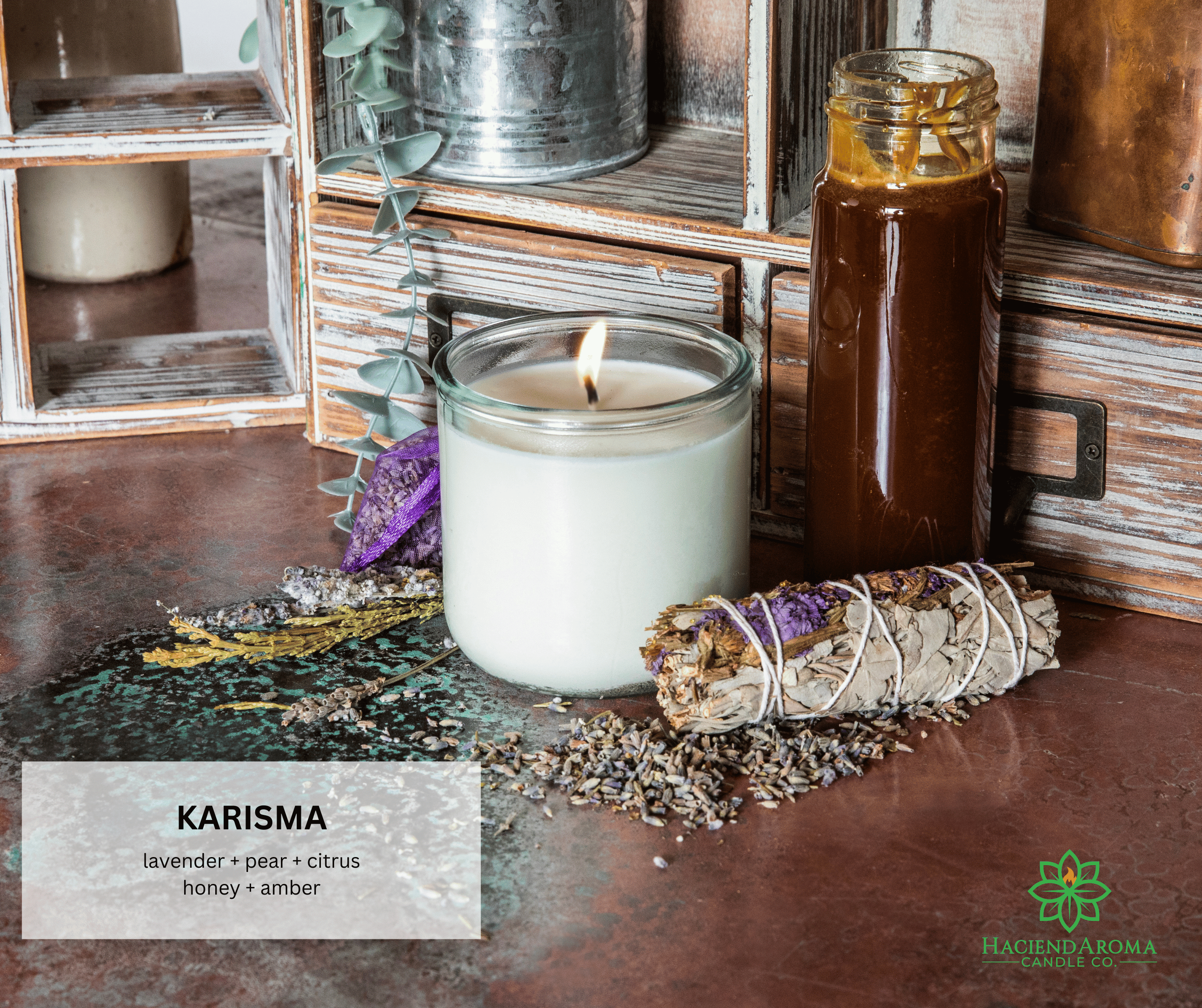 HACIENDAROMA - Wholesale Jar/Filled Candle - Sustainable Elegance: Premium Spanish Glass Jar Candle17