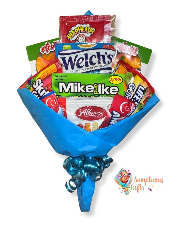 Mini Candy Bouquet for wholesale by Sumptuous Gifts