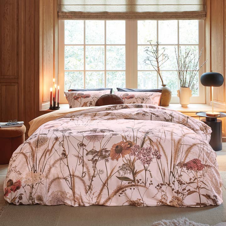 Echinacea duvet cover + 2 shams for wholesale by Brunelli