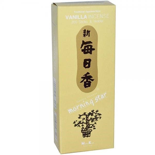 GREENROOTS USA LLC - Wholesale Incense - Nippon Kodo Morning Star Vanilla Incense 200 Sticks