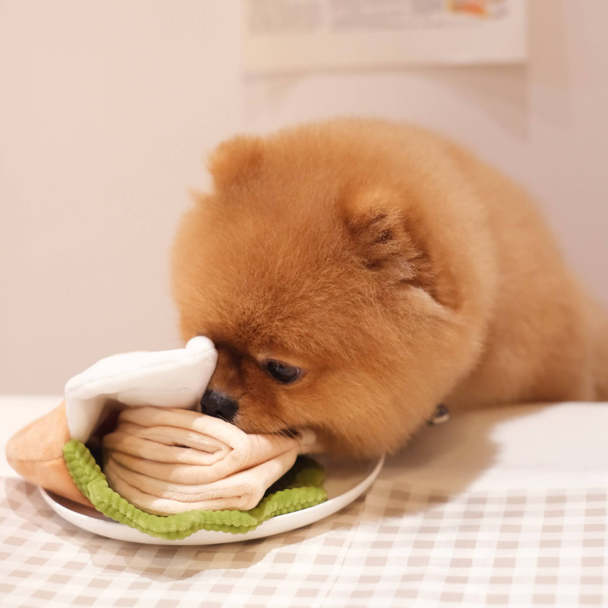 Pups & Bubs - Wholesale Pet Plush Toy - Dog - Pita Pocket Nosework Toy4