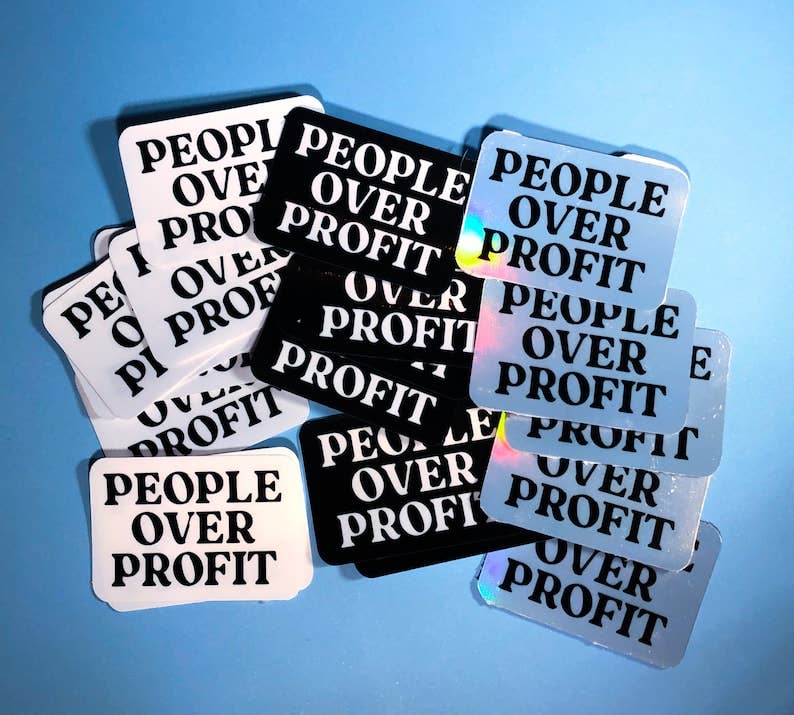 Societal Stickers - Wholesale Sticker - Sticker voor mensen over winst3