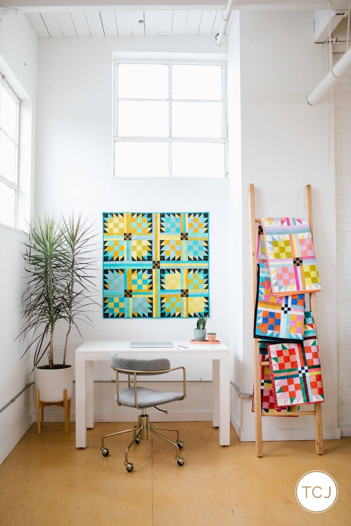 Then Came June - Wholesale Craft Sewing Kit - Goldie Quilt Pattern - Printed4