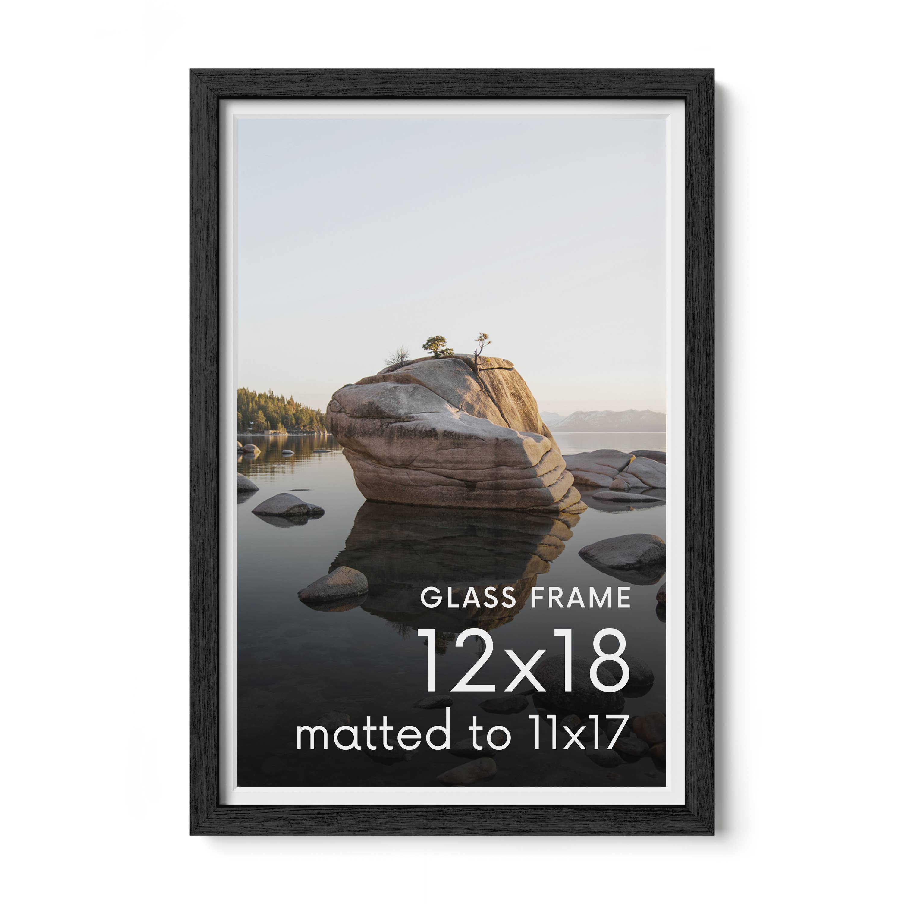 Haus and Hues - Wholesale Picture Frame - Black Oak Frame with Glass12