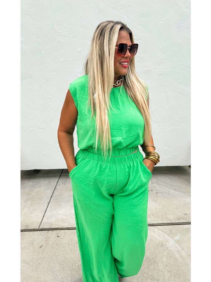 BLAKELEY - Wholesale Top & Pant Set (NOT Loungewear) - Women's - JESSICA SUMMER PANT SET- 2ND CUTS