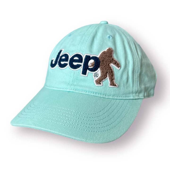 Detroit Shirt Co. - Wholesale Baseball Cap - Unisex - Hat - Jeep Chino Twill with Chenille Sasquatch Patch1